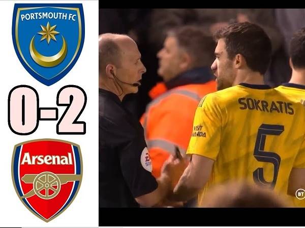 Điểm nhấn Portsmouth 0-2 Arsenal: Arsenal nuôi hy vọng